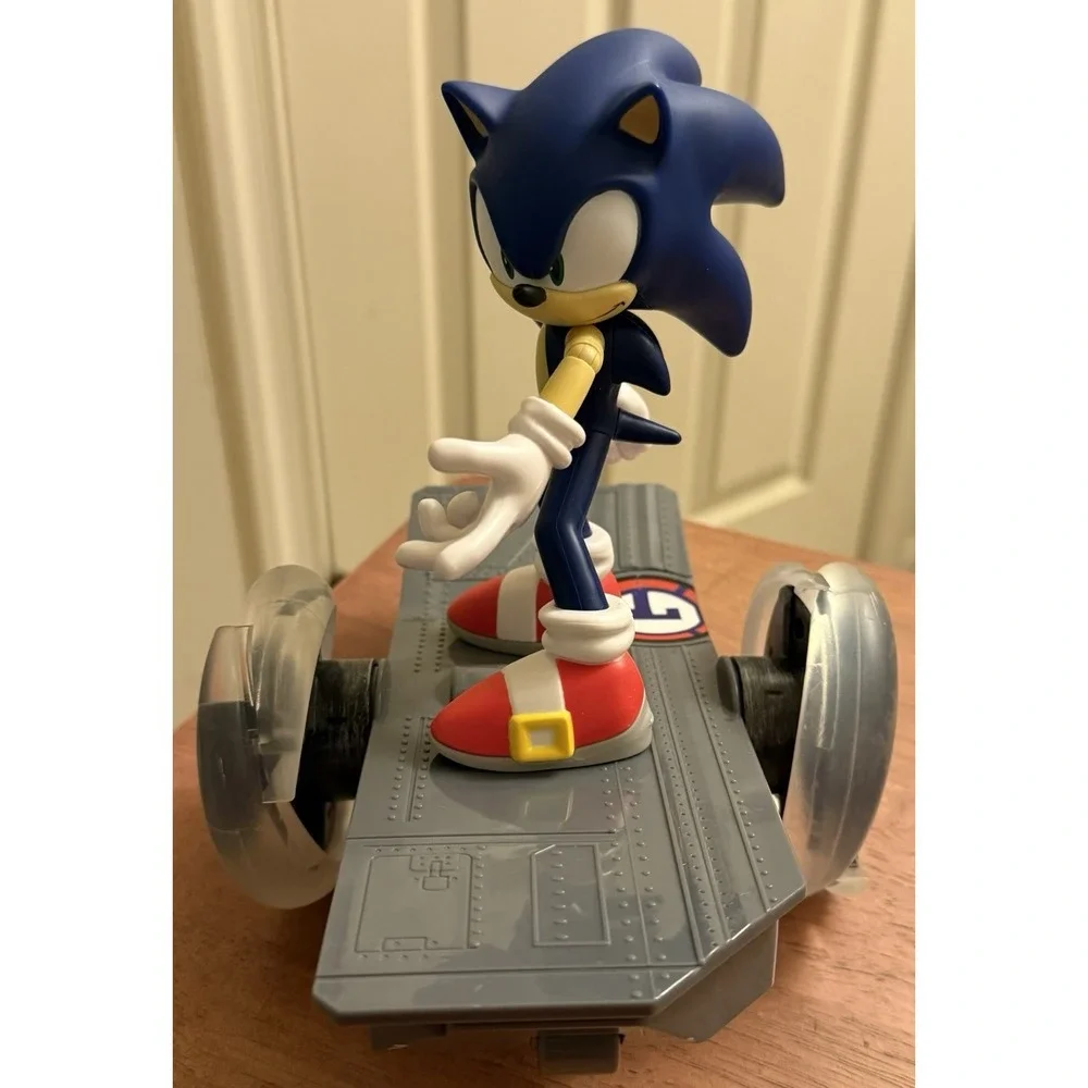 Sonic The Hedgehog Speed RC Skateboard Vehicle NO‎ Gold Ring Controller *READ*